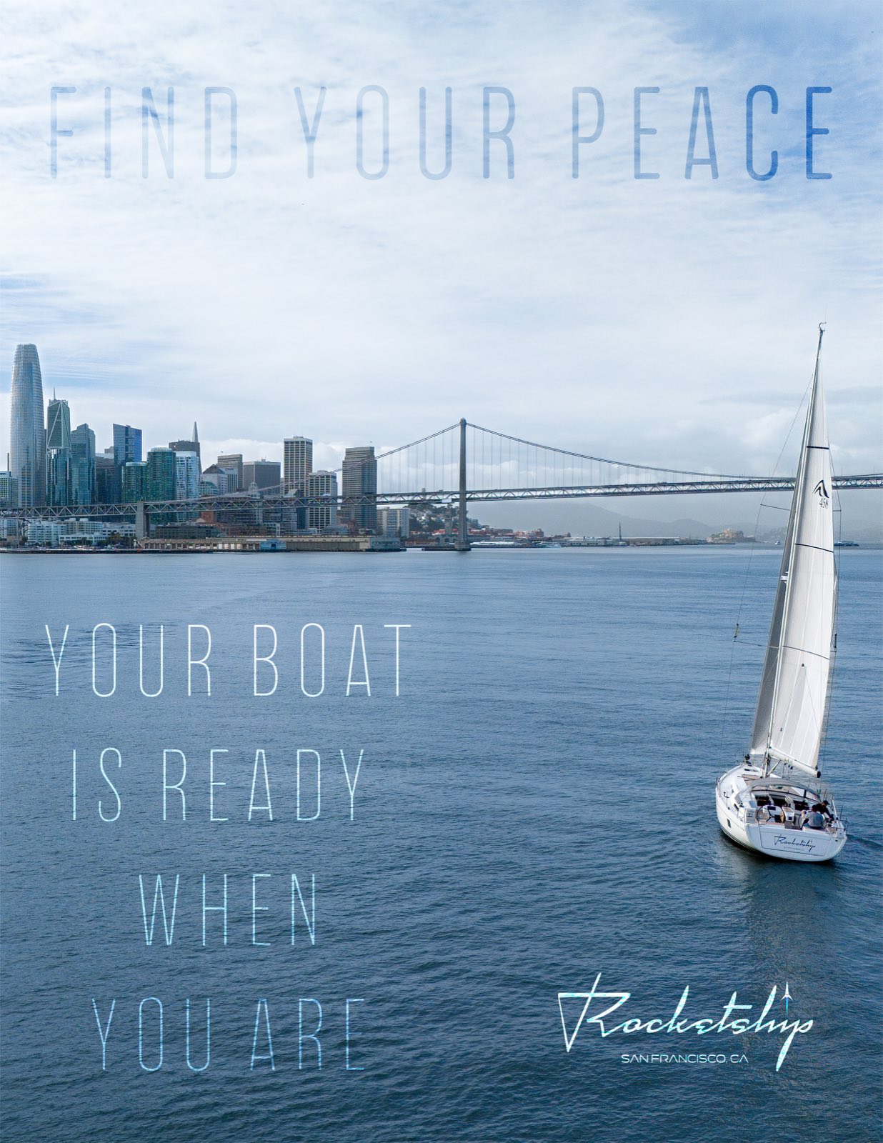 Commercial photography by Daily Grind Media — Sail Time SF