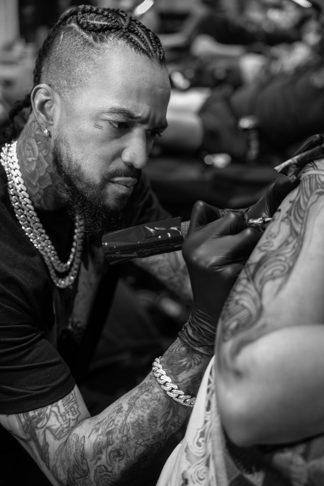 Commercial photography by Daily Grind Media — Tattoo Studio